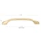 Gliderite Hardware 5-1/16 in. Center to Center Solid Twisted Bar Pull Champagne Gold 4841-128-CHPG-1 - alternate 3